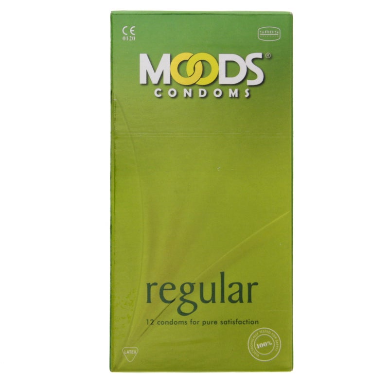 MOODS REGULAR CONDOMS 12'S